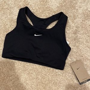 Nike Black compression Sports Bra